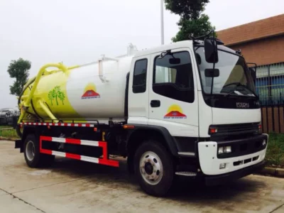 11 Cbm Water Sewer Jetting Truck