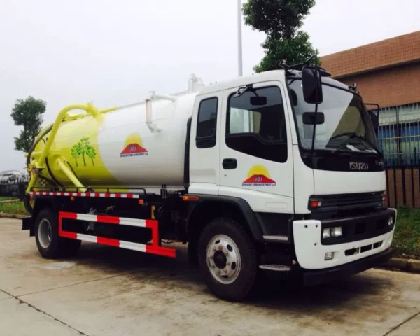 11 Cbm Water Sewer Jetting Truck