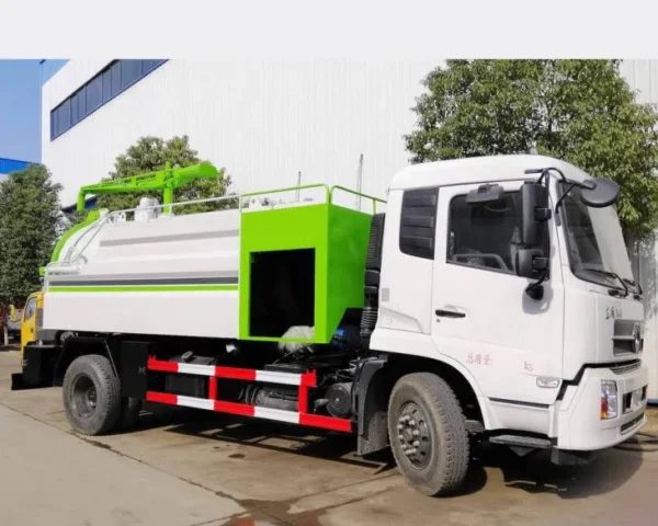 12cbm Combination Sewer Jetter Truck