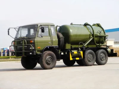 12cbm Offroad Vacuum Tank Truck