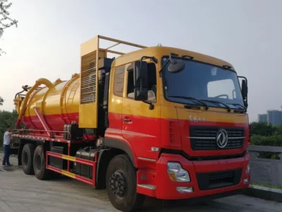 16cbm Combination Jetting Cleaning Truck