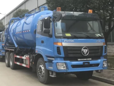 16cbm Vacuum Tank Sewage Truck