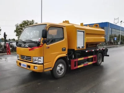 4cbm Dongfeng Sewer Cleaner Truck