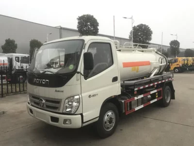 Foton Small Vacuum Sewage Suction Truck