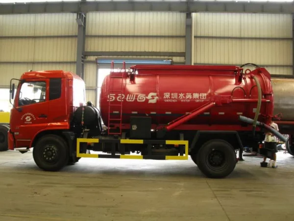 DONGFENG Residential City Sewage Pump Truck