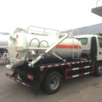 FOTON 8 Ton Small Vacuum Sewer Truck Left Detail