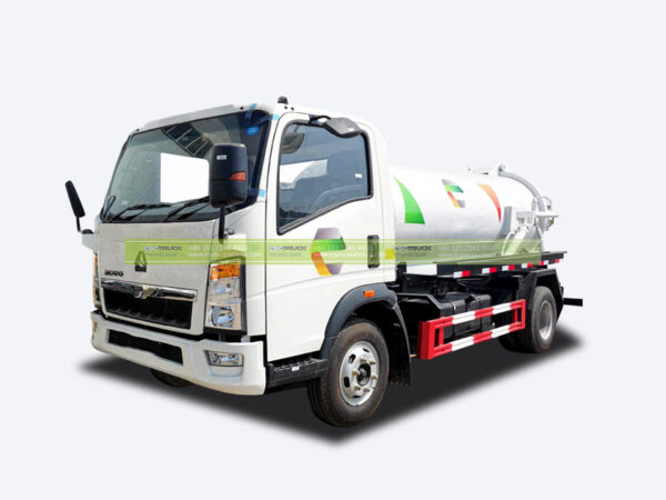 HOWO 8 Ton Sanitary Septic Truck