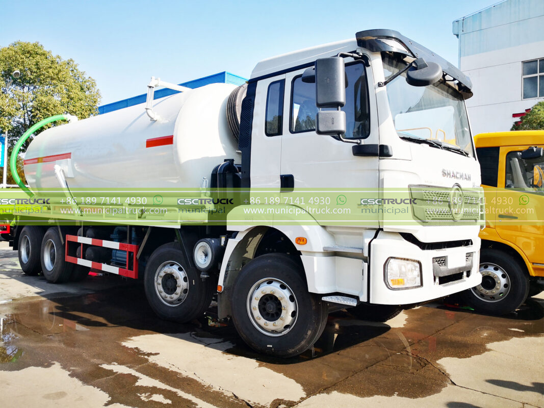 SHACMAN 25 Ton Sewer Suction Truck 5