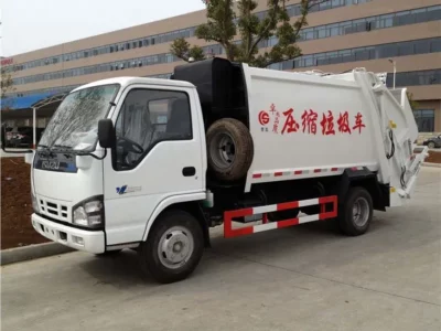 Isuzu 600p Compacted Garbage Truck