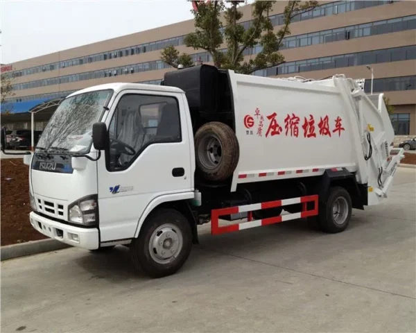 Isuzu 600p Compacted Garbage Truck