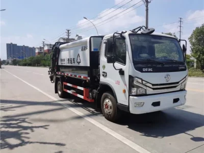 Mobile Refuse Compactor Truck