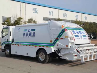 ISUZU Rear Loaders Refuse Garbage Truck Body Side