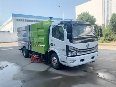 DFAC Small Road Sweeper Washing Cleaning Truck