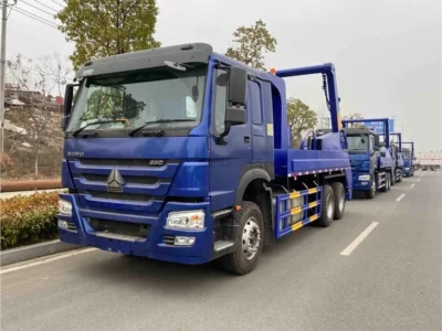 HOWO Heavy Skip Collection Loader Truck