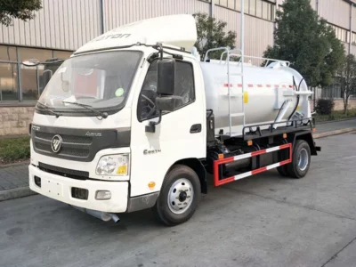 Foton Mini Toilet Vacuum Sewage Tank Truck