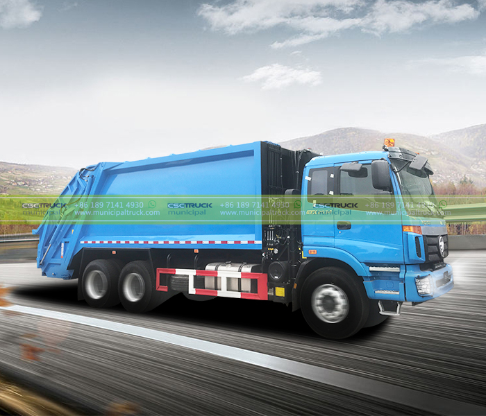 Rear Loader Garbage Truck