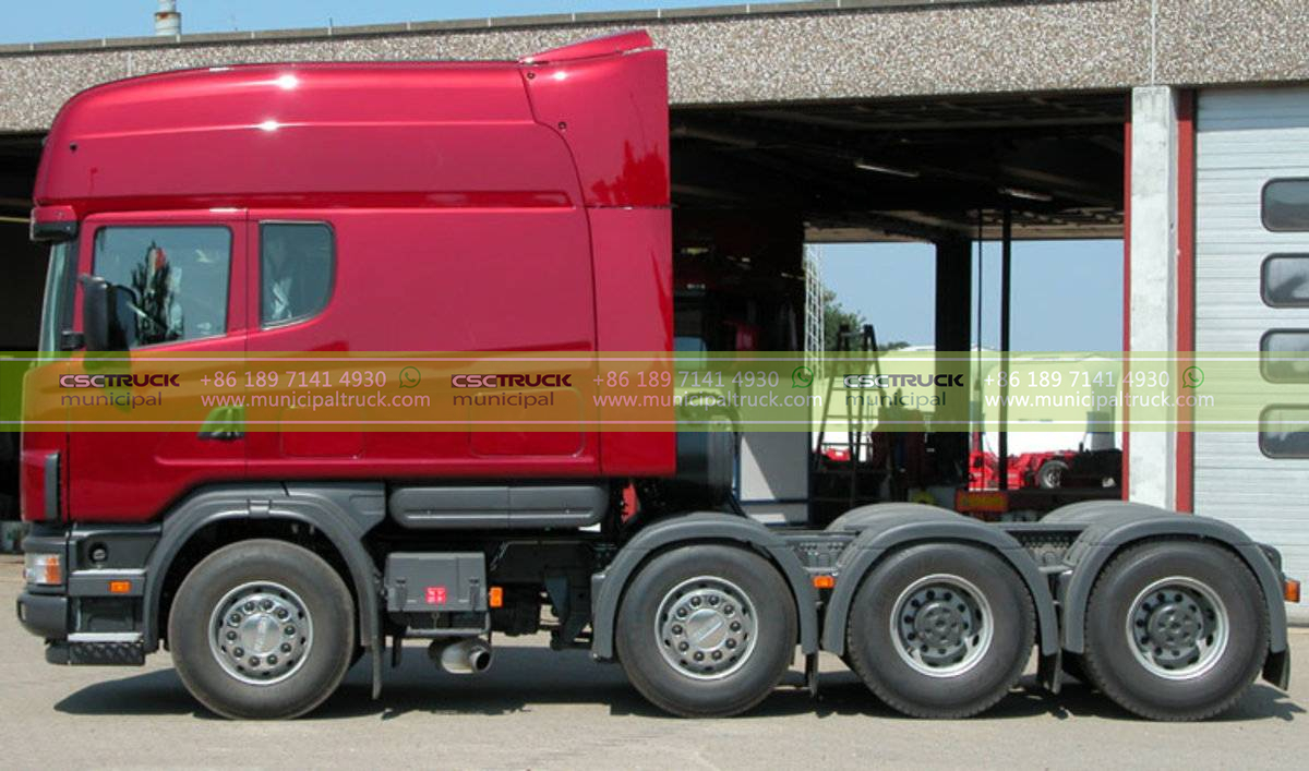 Scania Longline V8 Red