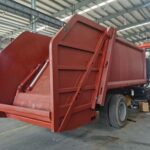 SHACMAN 14CBM Waste Compactor Truck Side