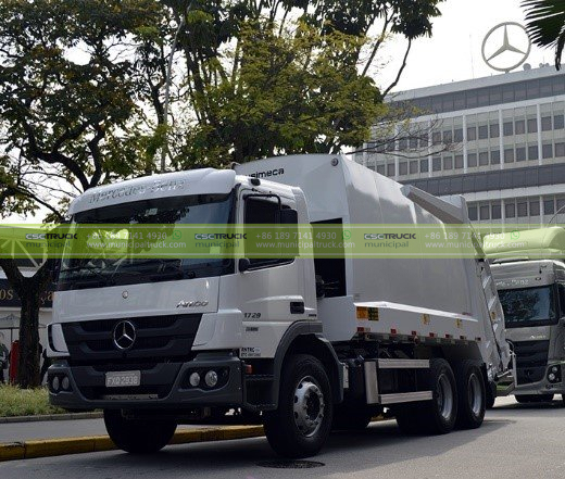 Mercedes-Benz Garbage Trucks Successfully Enter Colombia