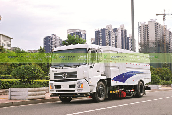 New Road Sweeper Truck from CSCTRUCK