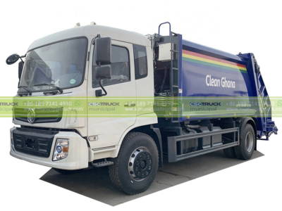 DONGFENG 10CBM Compactor Garbage Truck Head