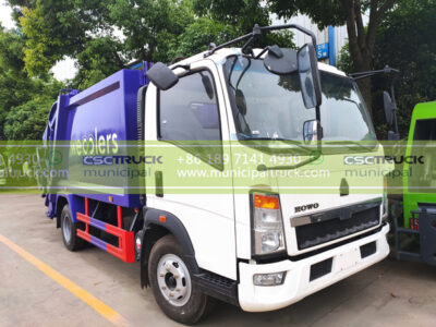 SINOTRUK 5CBM Refuse Compactor Truck