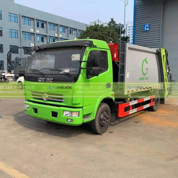 DONGFENG 10CBM Rear Loader Waste Truck Head