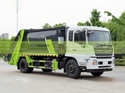 DONGFENG 14CBM Rear Loader Refuse Truck Side