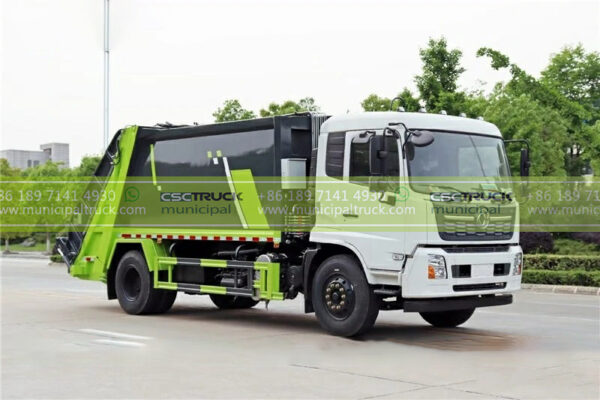 DONGFENG 14CBM Rear Loader Refuse Truck Side