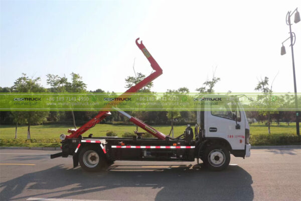 Dongfeng 10T Hook Loader Garbage Truck