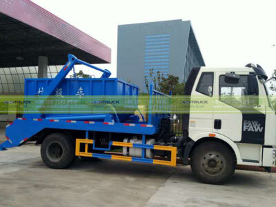 FAW 12CBM Skip Loader Garbage Truck