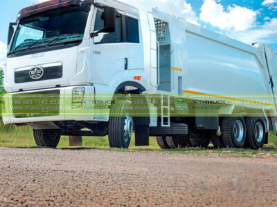 FAW 20CBM Rear Loader Refuse Truck