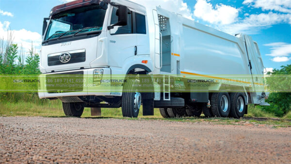 FAW 20CBM Rear Loader Refuse Truck