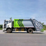 FAW 14CBM Garbage Compactor Vehicle Container