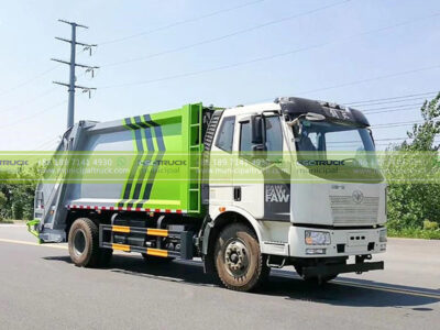 FAW 14CBM Garbage Compactor Vehicle Head