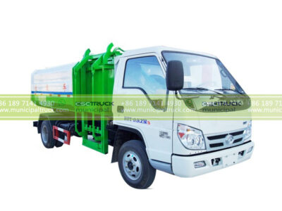 FOTON 4CBM Side Loader Garbage Truck