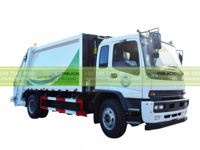 ISUZU 12CBM Rear Loader Garbage Truck