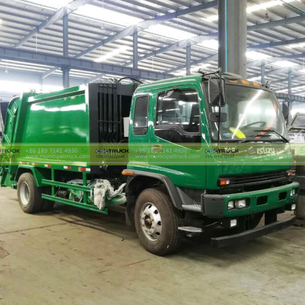 ISUZU 14CBM Rear Loader Refuse Truck