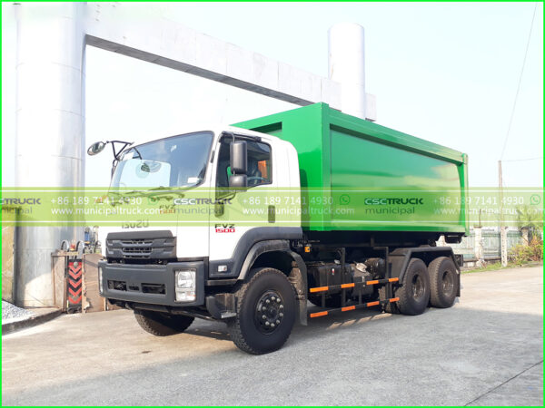 ISUZU 18T Hook Lifter Garbage Truck