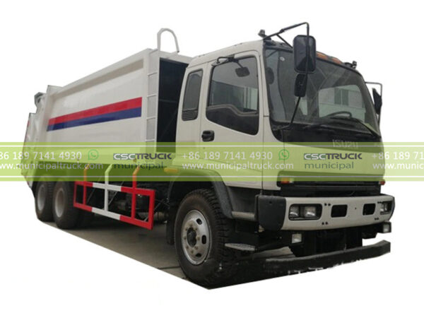 ISUZU 20CBM Rear Loader Trash Truck