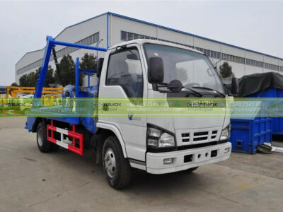 ISUZU 4CBM Swing Arm Garbage Truck