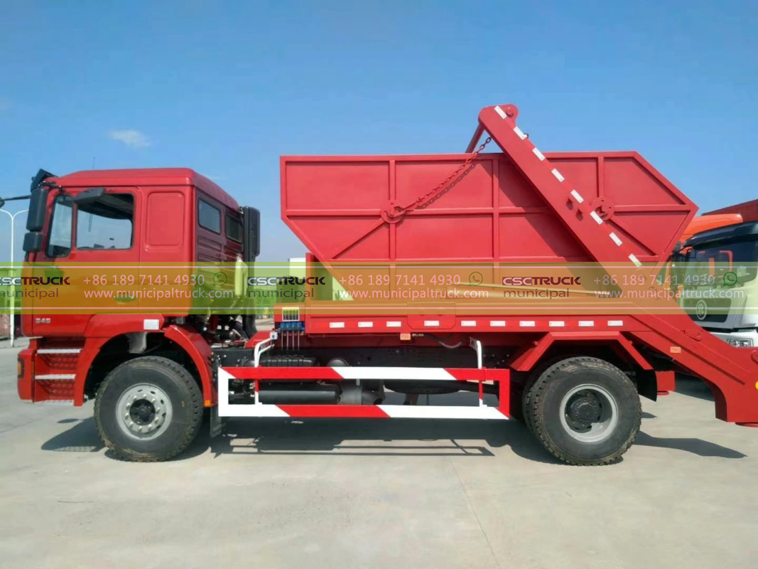 SHACMAN 10CBM Skip Loader Garbage Truck Body