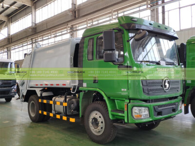 SHACMAN 12CBM Rear Loader Garbage Truck