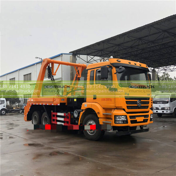 SHACMAN 14CBM Swing Arm Garbage Truck Head