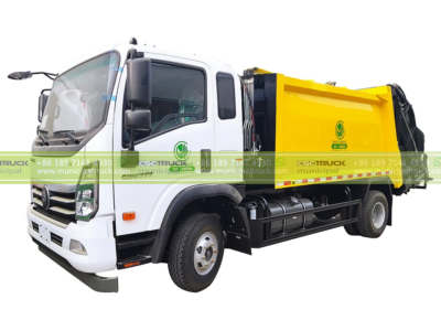 SINOTRUK 10CBM Rear Loader Waste Truck