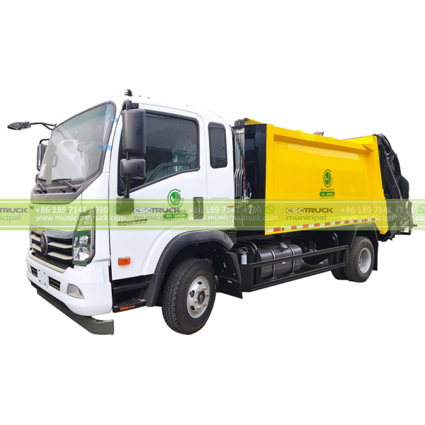 SINOTRUK 10CBM Rear Loader Waste Truck