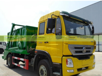 SINOTRUK 10CBM Skip Loader Garbage Truck