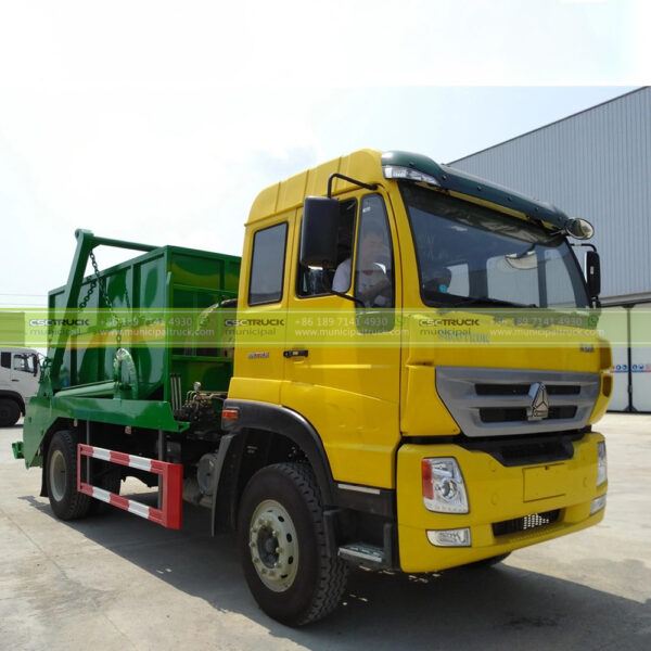 SINOTRUK 10CBM Skip Loader Garbage Truck