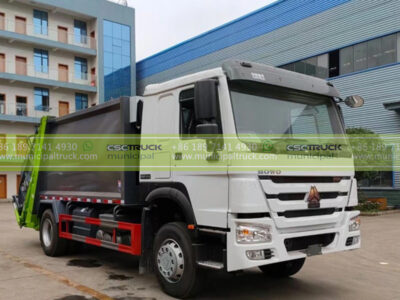 SINOTRUK 12CBM Rear Loader Garbage Truck