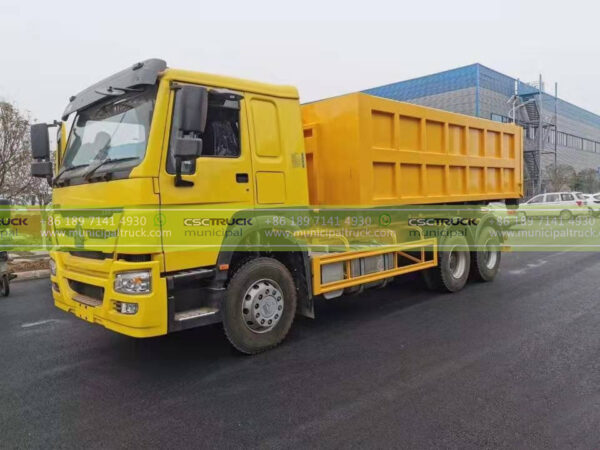 SINOTRUK 20T Hook Loader Garbage Truck